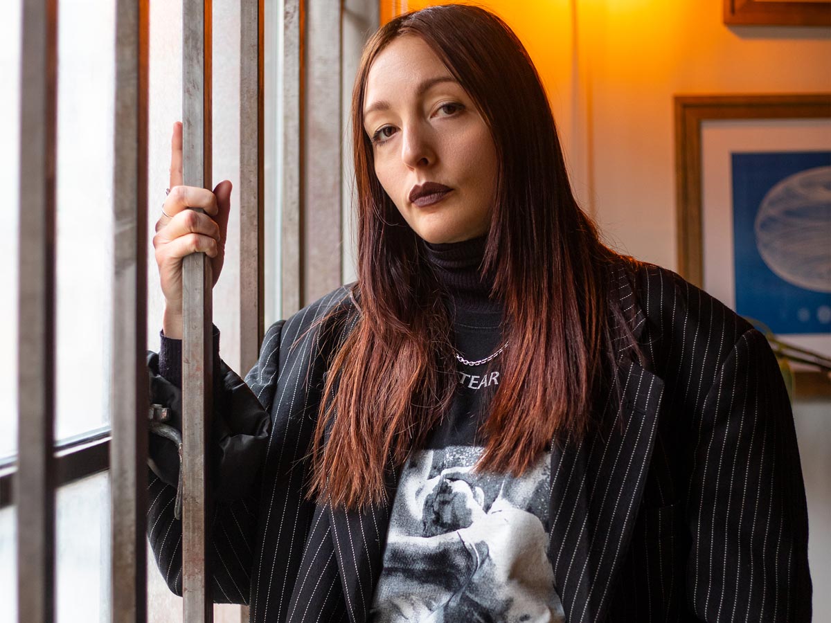 Helena Heinesen Rebensdorff við listanavninum Brimheim