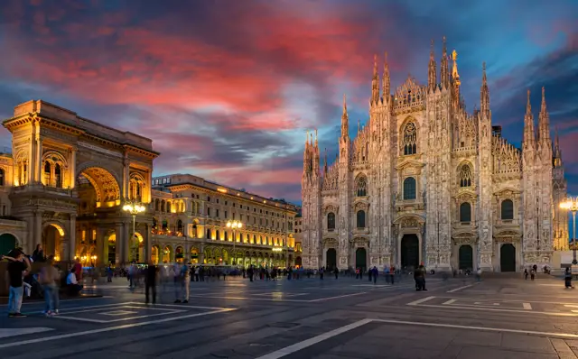 Móti, matur og mentan í Milano