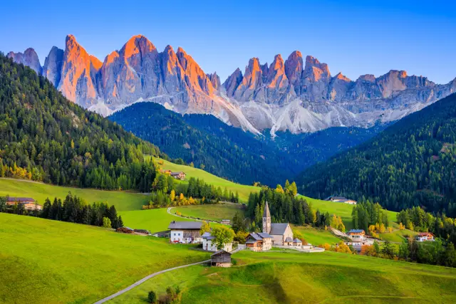 Gongutúrar í Dolomitunum